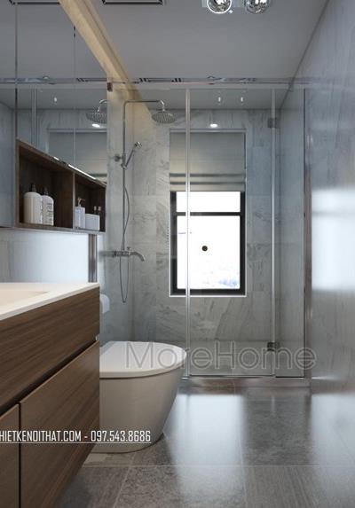  Mẫu vách tắm kính 180 độ cho căn hộ chung cư